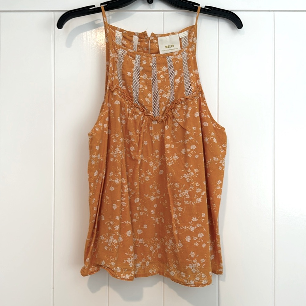 Anthropologie Maeve floral tank